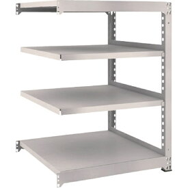 トラスコ中山｜TRUSCO NAKAYAMA TRUSCO　M5型中量棚　900X921XH1200　4段　連結　ネオグレ M5-4394B NG 【メーカー直送・代金引換不可・時間指定・返品不可】