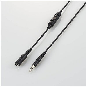 ELECOM�b�G���R�� �e���r�p�w�b�h�z�������P�[�u�� ���ϋv (3.0m/�u���b�N) EHP-TVES30BK [3.0m]