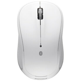 BUFFALO｜バッファロー マウス ホワイト BSMRB058WH [IR LED /無線(ワイヤレス) /3ボタン /Bluetooth]