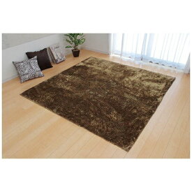 イケヒコ｜IKEHIKO ラグ シャギー調『ラルジュ』(約90×185cm/ベージュ)