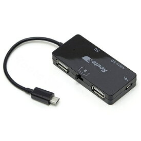 ルートアール｜RouteR RUH-OTGU2CR+C microSD/SDカード専用カードリーダー [USB2.0/1.1]