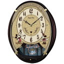 SEIKO｜セイコー からくり時計 【Disney Time（ディズニータイム）ミッキー&フレンズ】 茶メタリック FW579B [電波自動受信機能有][FW579B]
