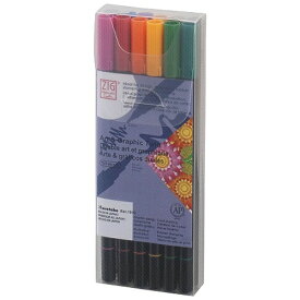 呉竹｜Kuretake ZIG アート&グラフィック ツイン 水性マーカー 12色セット ディープ TUT-80/12VDE