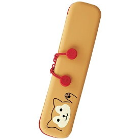 リヒトラブ｜LIHIT LAB. [ペンケース] スリムファスナーポーチ SMART FIT PuniLabo シバイヌ A-7717-2