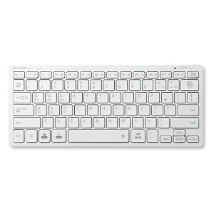 ELECOMbGR L[{[h (Android/iPadOS/iOS/Mac/Windows11Ή) zCg TK-FBP102XWH [CX /Bluetooth]yrb_ keyboard_cpnz