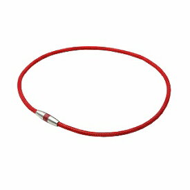 ファイテン｜PHITEN RAKUWA磁気チタンネックレス(ボルドー×メタリックレッド/45cm) 0217TG743152