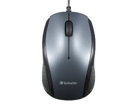 Verbatim｜バーベイタム マウス (Mac/Windows対応) MUSYBLZV1 [BlueLED /有線 /3ボタン /USB]