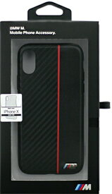 エアージェイ｜air-J iPhone X用　BMW　PUレザーハードケース　ブラック　BMHCPXCAPRBK