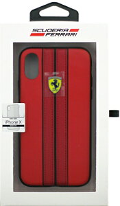 �G�A�[�W�F�C�bair-J iPhone X�p�@FERRARI �@PU���U�[�n�[�h�P�[�X�@���b�h�@FESURHCPXREB