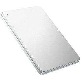 【エントリー最大6倍｜対象ユーザー限定 11/10迄】 I-O DATA｜アイ・オー・データ HDPX-UTS2S 外付けHDD シルバー [2TB /ポータブル型][HDPXUTS2S]