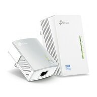 TP-Link｜ティーピーリンク 【コンセント直挿型】無線LAN(wi-fi)中継機(中継器単体) AV600 TL-WPA4220KIT…