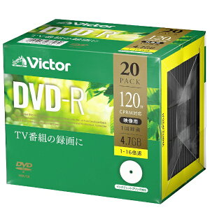 Verbatim�b�o�[�x�C�^�� �^��pDVD-R Victor�i�r�N�^�[�j VHR12JP20J1 [20�� /4.7GB /�C���N�W�F�b�g�v�����^�[�Ή�]