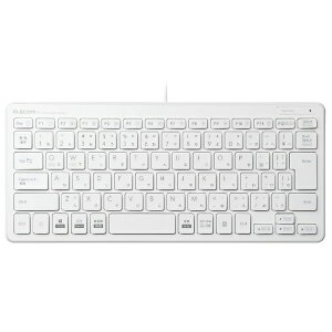 ELECOMbGR L[{[h zCg TK-FCP096WH [L /USB]yrb_ keyboard_cpnz