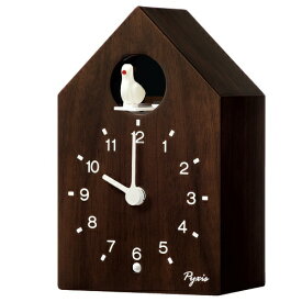セイコー｜SEIKO 掛け置き兼用時計 PYXIS（ピクシス）かっこう時計 茶木地 NA609B