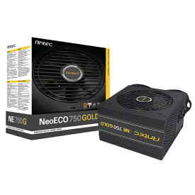 ANTEC｜アンテック 750W PC電源　80PLUS GOLD認証取得 高効率高耐久電源ユニット NeoECO GOLD NE750 GOLD [ATX /Gold][NE750GOLD]