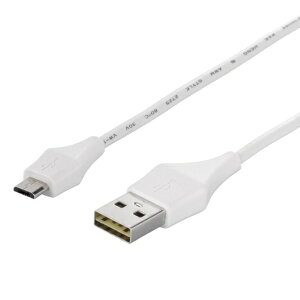 BUFFALO�b�o�b�t�@���[ �ǂ�����USB2.0�P�[�u�� (A to microB) 1.2m BCUAMBD212WH �z���C�g[BCUAMBD212WH]