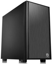 楽天市場】thermaltake versa h26 black ／w casefan ミドルタワー型pc 