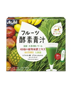 アサヒグループ食品｜Asahi Group Foods フルーツ酵素青汁30袋 〔栄養補助食品〕
