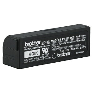 brother�b�u���U�[ �y�����z�s�[�^�b�`�iP-touch�j PT-P710BT�p�@Li-ion�[�d�r�@PA-BT-005 PA-BT-005