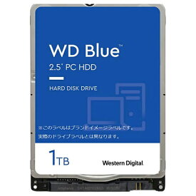 WESTERN DIGITAL｜ウェスタン デジタル WD10SPZX 内蔵HDD SATA接続 WD Blue [1TB /2.5インチ]【バルク品】 [WD10SPZX]