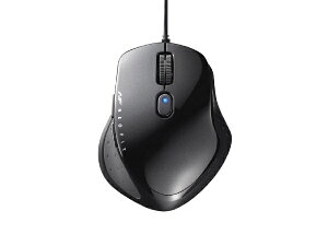 BUFFALO�b�o�b�t�@���[ �}�E�X �u���b�N BSMBU518SBK [BlueLED /�L�� /5�{�^�� /USB]