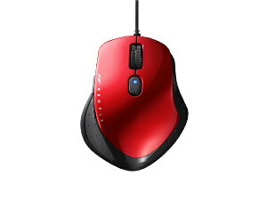 BUFFALO�b�o�b�t�@���[ �}�E�X ���b�h BSMBU518SRD [BlueLED /�L�� /5�{�^�� /USB]