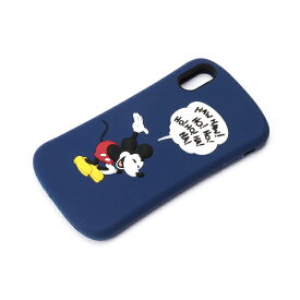 PGA iPhoneX用 シリコンケース ミッキーマウス／ネイビー PG-DCS376MKY