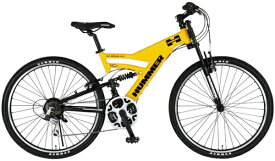 ハマー｜HUMMER 26型 MTB DH2618-E（イエロー/420サイズ） DH2618_E【組立商品につき返品不可】【b_pup】 【代金引換配送不可】