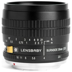 レンズベビー｜LENSBABY カメラレンズ Burnside35（バーンサイド35） ブラック [ニコンF /単焦点レンズ][BURNSIDE35]