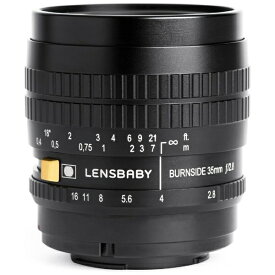 レンズベビー｜LENSBABY カメラレンズ Burnside35（バーンサイド35） ブラック [ソニーE /単焦点レンズ][BURNSIDE35]