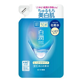 ロート製薬｜ROHTO 肌研（肌ラボ）白潤 薬用美白化粧水 しっとりタイプ つめかえ用 （170ml） 〔化粧水〕【rb_pcp】