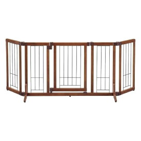 【エントリーで最大全額ポイント還元｜12/11まで】 リッチェル｜Richell ペット用木製おくだけドア付ゲート（M）