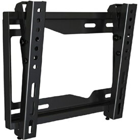 朝日木材｜ASAHI WOOD PROCESSING ウォールフィットマウント WALL FIT MOUNT [推奨テレビサイズ 26〜43V] TLT-006-BK ブラック[テレビ 壁掛け 金具]
