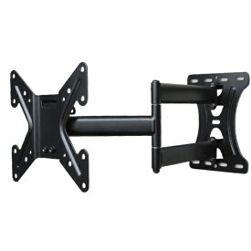 朝日木材｜ASAHI WOOD PROCESSING ウォールフィットマウント WALL FIT MOUNT [推奨テレビサイズ 26〜43V] FLM-005-BK ブラック[テレビ 壁掛け 金具]