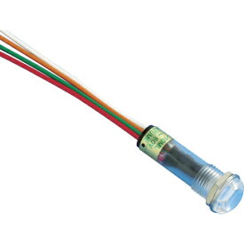 坂詰製作所｜SAKAZUME ELECTRIC 3色（赤・緑・橙）点灯LED表示灯　3DUL−10ML　Φ10 3DUL-10ML-DC5V-60V-RGO/C