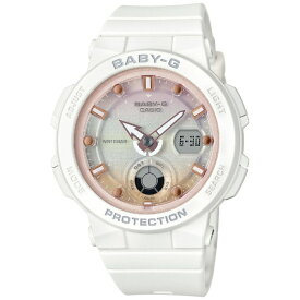 カシオ｜CASIO Baby-G（ベイビージー） 「Beach Traveler Series（ビーチトラベラーシリーズ）」 BGA-250-7A2JF【国内正規品】