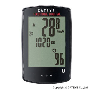 �L���b�g�A�C�bCATEYE �P�C�f���X�v���@�\�t�� �T�C�N���R���s���[�^�[ PADRONE DIGITAL �p�h���[�l �f�W�^��(67.5×43.0×15.6mm/�u���b�N) CC-PA400B
