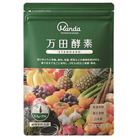 万田発酵｜MANDA 万田酵素 STANDARD ペースト 分包タイプ（2.5g×31包）