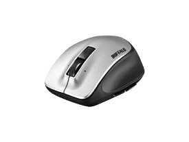 BUFFALO｜バッファロー マウス シルバー BSMLW500MSV [レーザー /無線(ワイヤレス) /5ボタン /USB]
