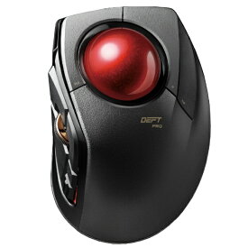 エレコム｜ELECOM マウス トラックボール(Windows11対応/Mac) ブラック M-DPT1MRXBK [光学式 /有線／無線(ワイヤレス) /8ボタン /USB]