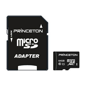 PRINCETONbvXg microSDXCJ[h RPMSDU-64G [Class10 /64GB][RPMSDU64G]