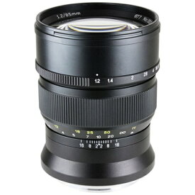 中一光学｜ZHONG YI OPTICS カメラレンズ 85mm F1.2 SPEEDMASTER ブラック [FUJIFILM X /単焦点レンズ][SPEEDMASTER1.285MMFG]