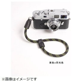 cam-in｜カムイン ハンドストラップ DWS00105 黒/蛍光イエロー[DWS00105]