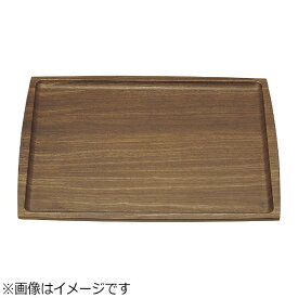 マイン｜MIN ABSノンスリップ長角盆 濃木目 360×260mm M44-359 ＜ETL4702＞[ETL4702]