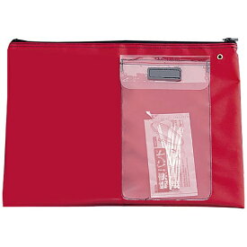 クルーズ｜CREW’S メールバッグ A4マチなし MB-200 赤 ＜ZMLG502＞[ZMLG502]