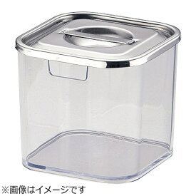 三宝産業｜SAMPO SANGYO UK 薬味入れ 角キッチンポット蓋仕様 9cm ＜QTY3302＞[QTY3302]