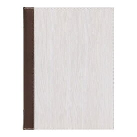 シンビ｜Shimbi シンビ メニューブック TPE-301 白木 ＜PMB2802＞[PMB2802]
