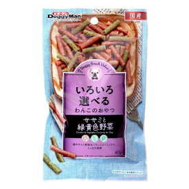 ドギーマン｜DoggyMan ドギースナック バリュー ササミと緑黄色野菜 80g