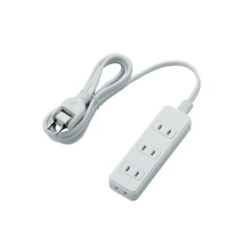 ELECOM｜エレコム 電源タップ ホワイト T-TST02-22420WH [2.0m /4個口 /スイッチ無][TTST0222420WH]