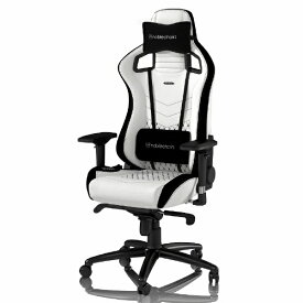 noblechairs｜ノーブルチェアーズ NBL-PU-WHT-002 ゲーミングチェア EPIC プレミアムホワイト[NBLPUWHT002]